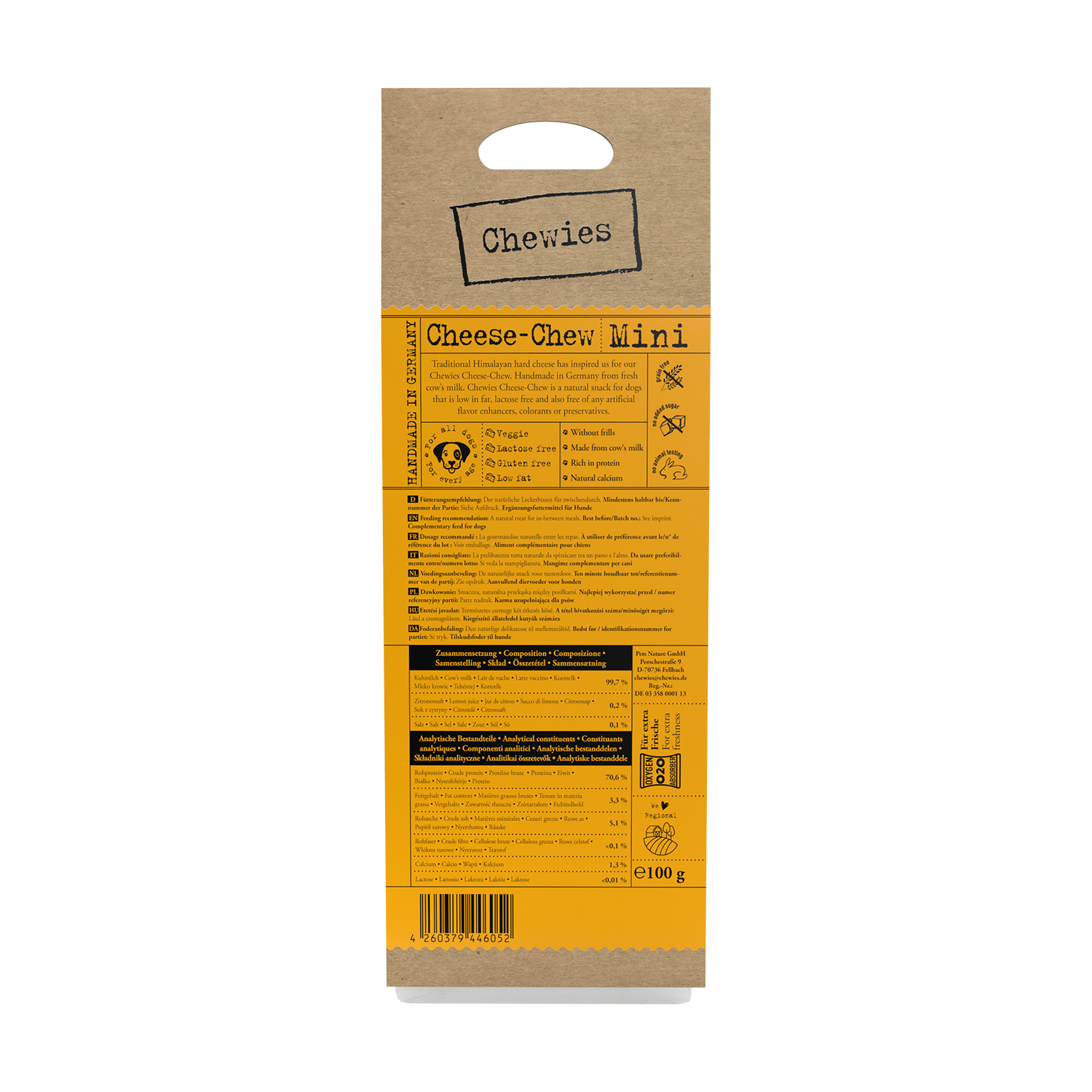 Chewies - Kau-Käse "Mini" 100g