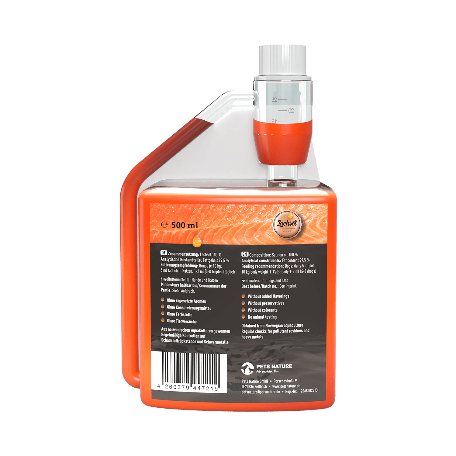 Pets Nature - Lachsöl 500ml