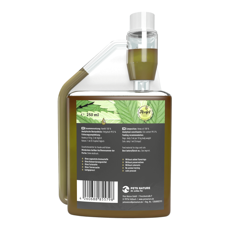 Pets Nature - Hanföl 250ml