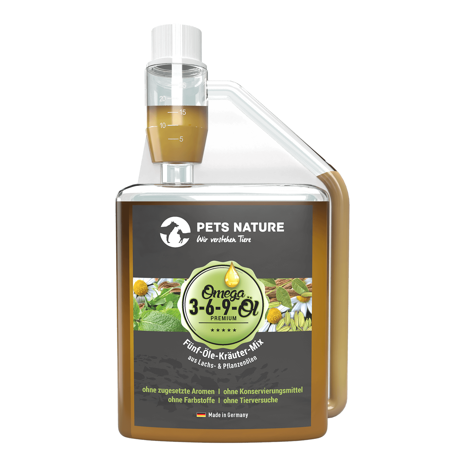 Pets Nature - Omega 3-6-9 Öl 250ml