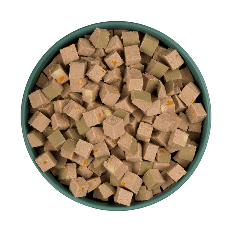 Purbello - HundeRolle "Huhn mit Möhren und Erbsen" 400g