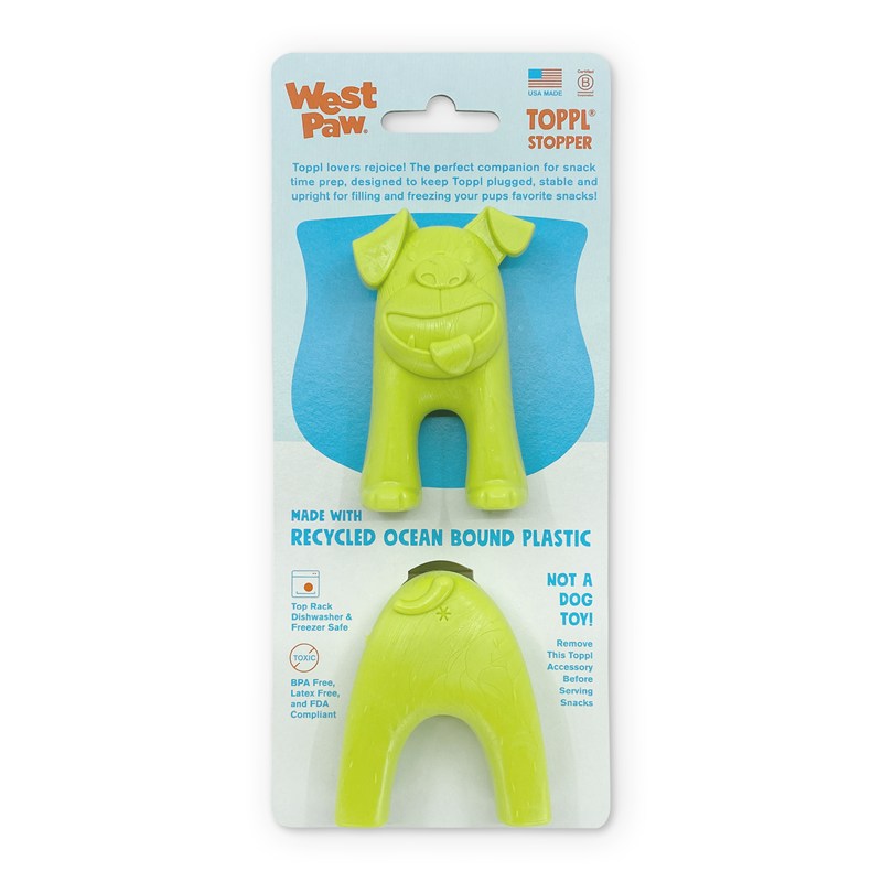 West Paw - "Toppl Stopper" grün