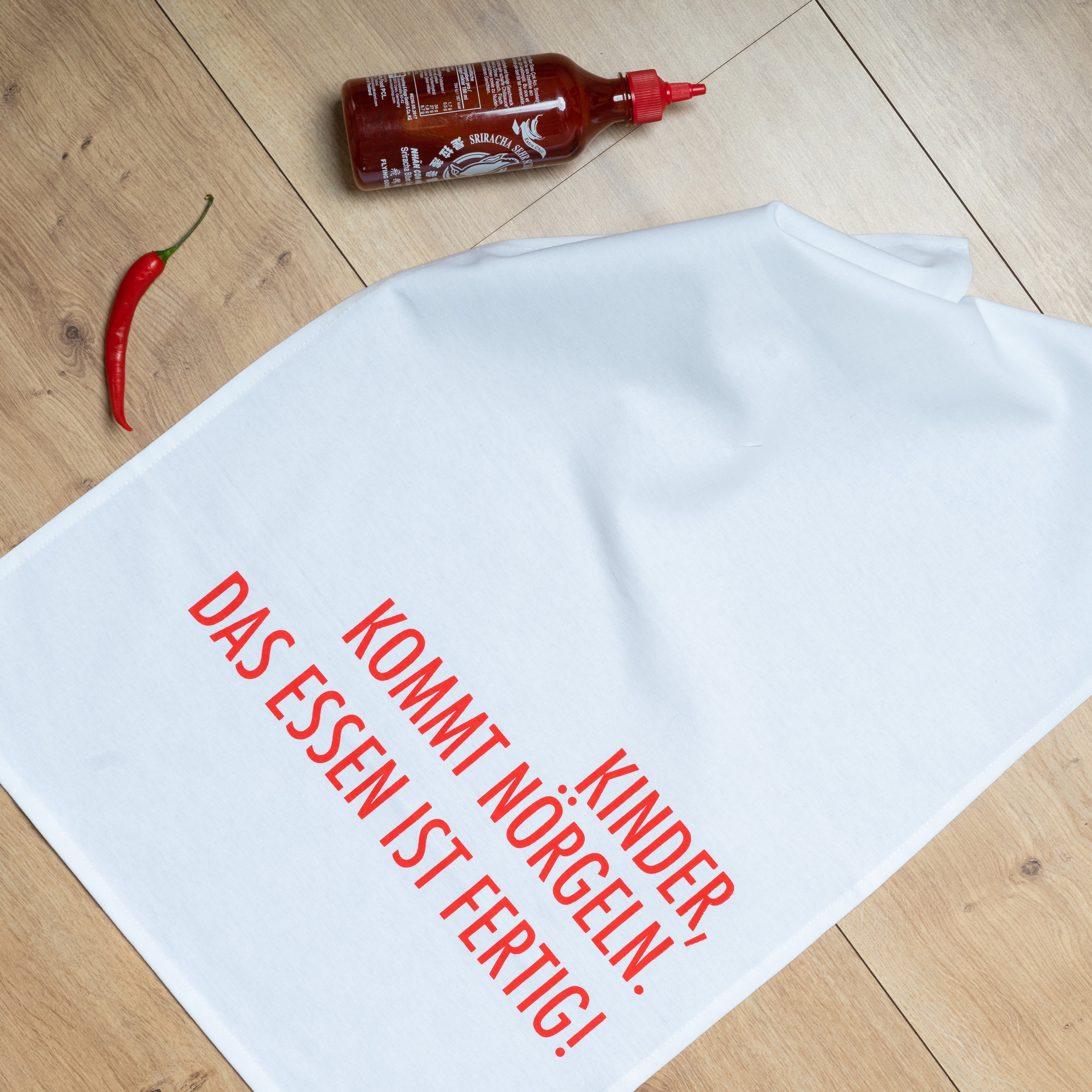 Geschirrtuch - Kinder kommt nörgeln...