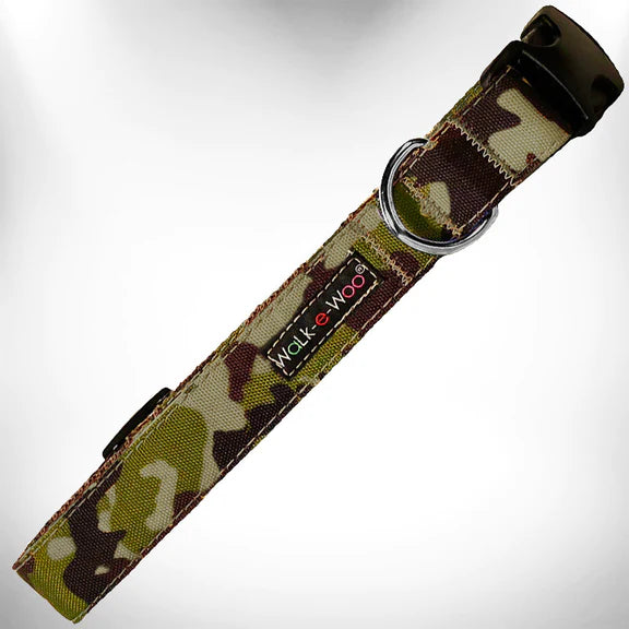 Walk-e-Woo - Halsband "Camouflage" in XL