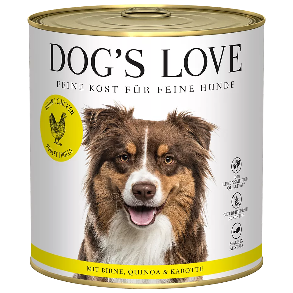 Dog's Love - "Adult" Huhn mit Birne und Quinoa 800g