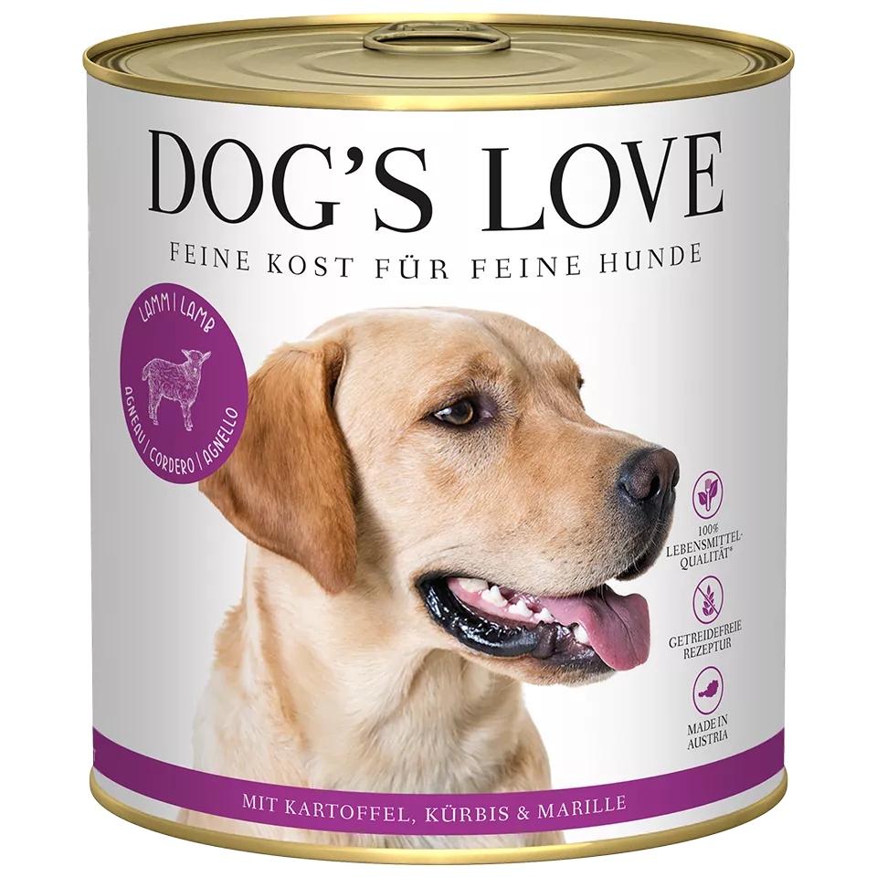 Dog's Love - "Adult" Lamm mit Kürbis und Kartoffel 800g