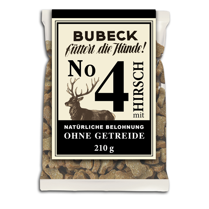 Bubeck - No.4 mit Hirsch 210g