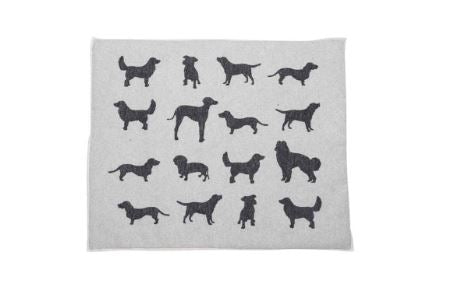 David Fussenegger - gefütterte Hundematte "Silhoutten" 80x70cm