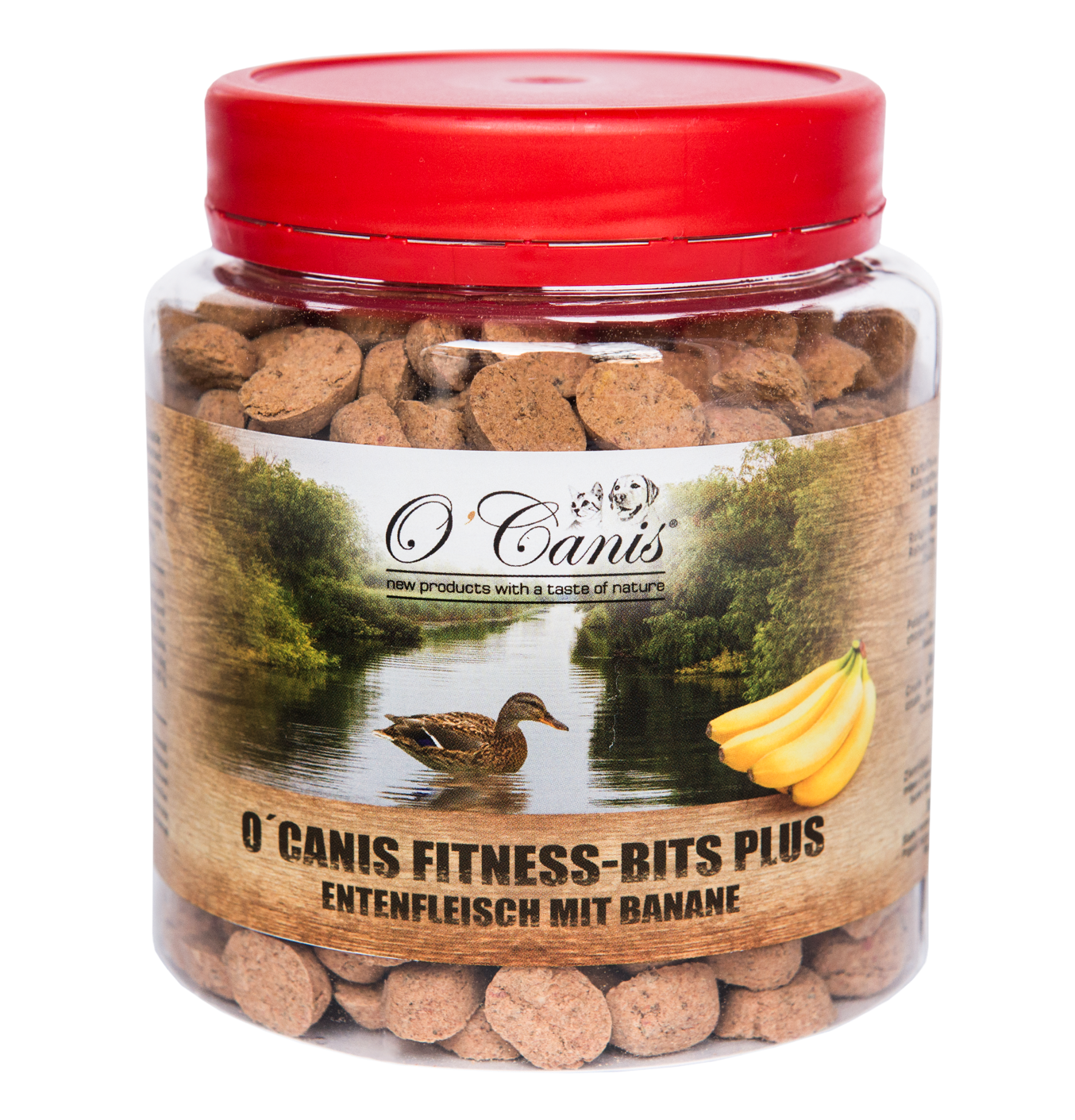 O'Canis - Fitness Bits PLUS "Ente mit Banane" 400g