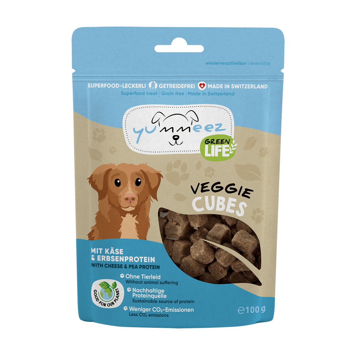Yummeez - Green Life Cubes "Veggie" 100g
