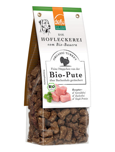 defu - Hofleckerei "Feine Häppchen von der Bio-Pute" 125g