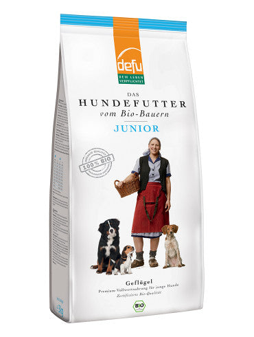 defu - BIO Trockenfutter "Junior Geflügel" 3kg