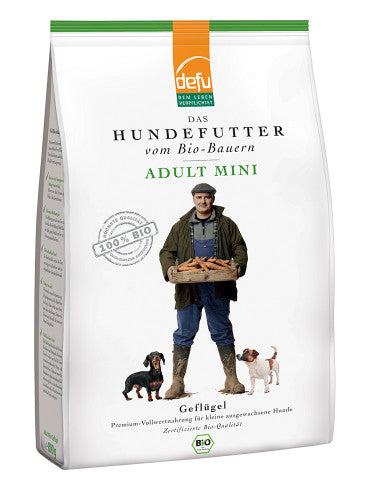 defu - BIO Trockenfutter "Adult Mini Geflügel" 800g