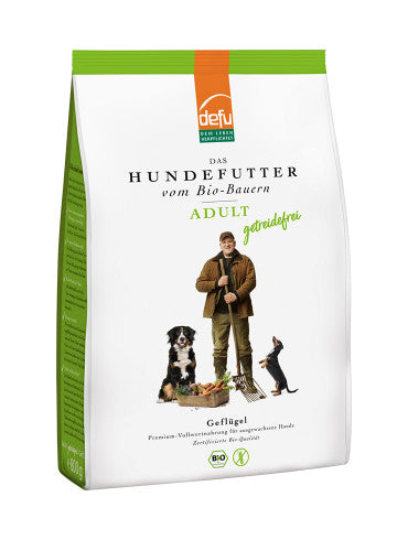 defu - BIO Trockenfutter "Adult getreidefrei Geflügel" 2,5kg