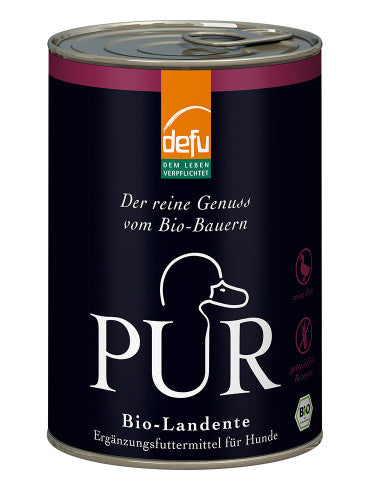 defu - BIO Nassfutter "PUR Bio-Landente" 400g