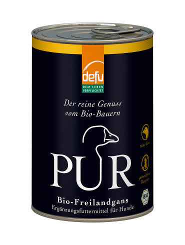 defu - BIO Nassfutter "PUR Bio-Freilandgans" 400g