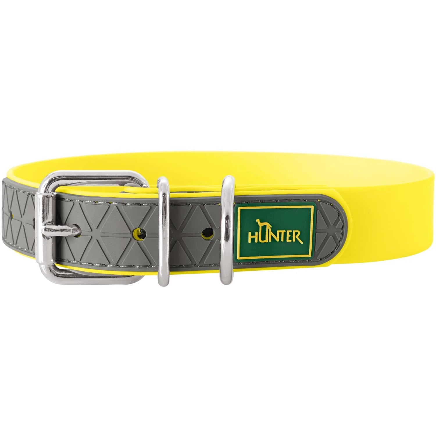 Hunter - Halsband "Convenience" in neongelb