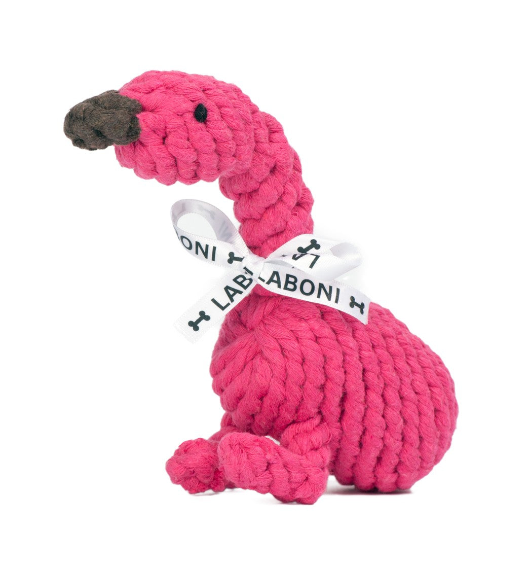 Laboni - Baumwollspielzeug "Franzi Flamingo"