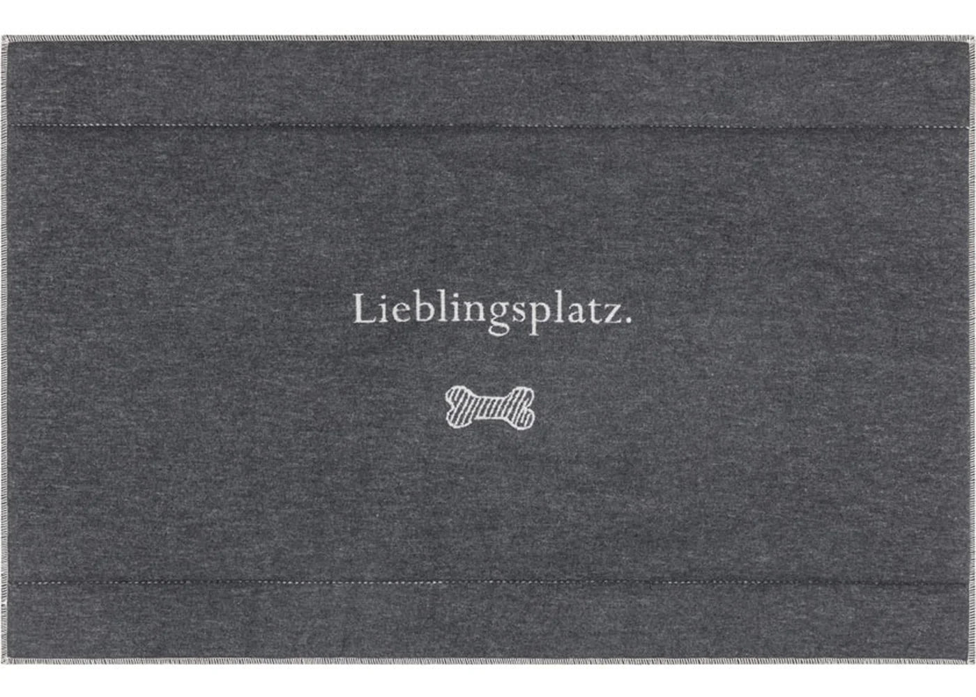 David Fussenegger - gefütterte Hundematte "Lieblingsplatz" 120x80cm