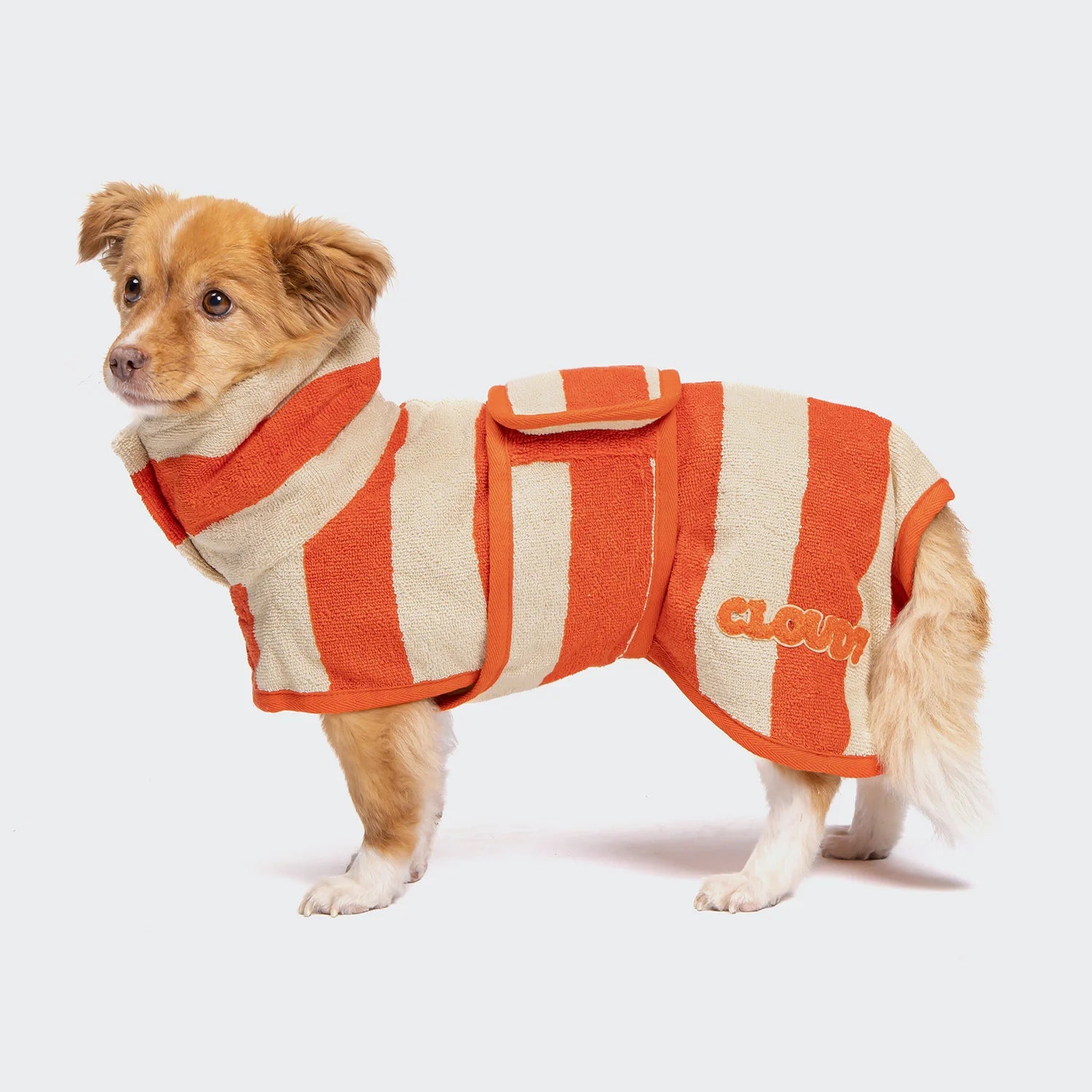 Cloud7 - Hundebademantel "Wannsee Stripes"