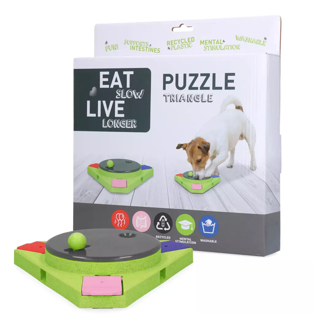 Eat Slow Live Longer - Puzzle Triangle