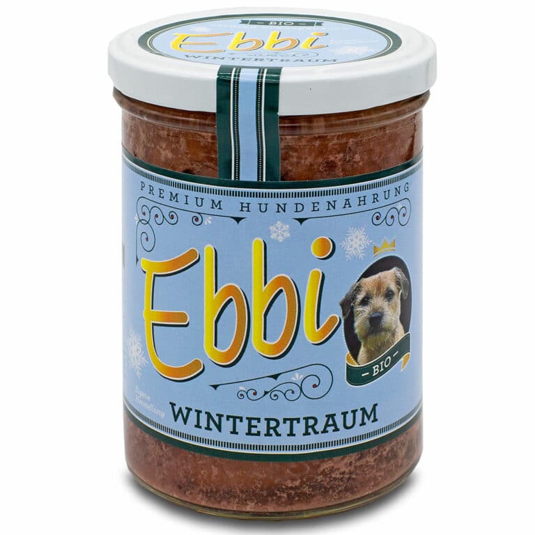 Wuff & Mau - Nassfutter Ebbi "Bio Wintertraum" 400g