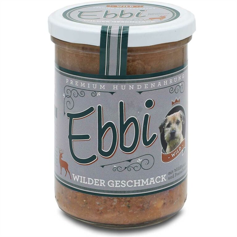 Wuff & Mau - Nassfutter Ebbi "Wilder Geschmack" 400g