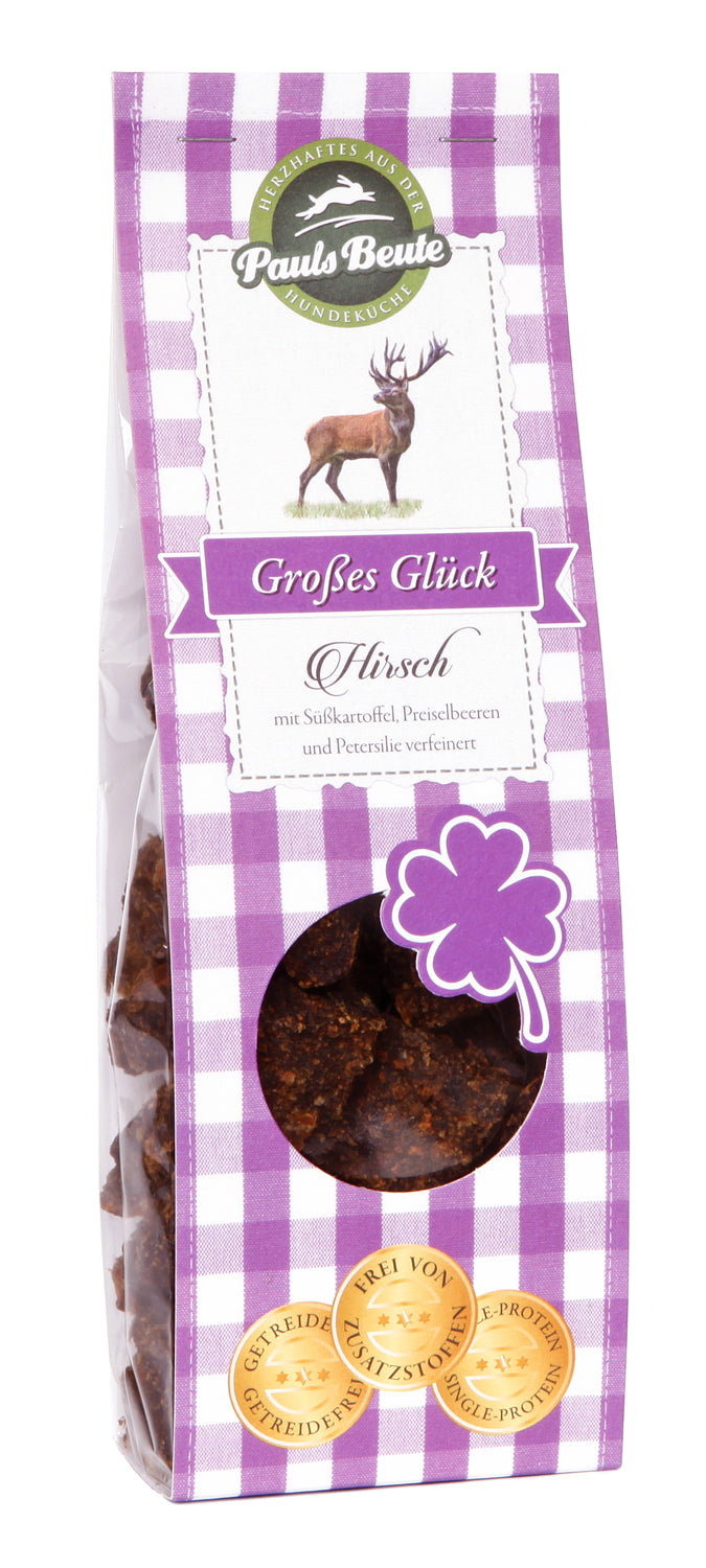 Pauls Beute - "Großes Glück Hirsch" 200g