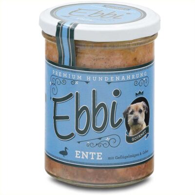Wuff & Mau - Nassfutter Ebbi "Ente" 400g
