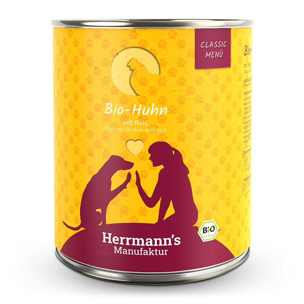 Herrmann's - Bio-Huhn mit Reis 800g