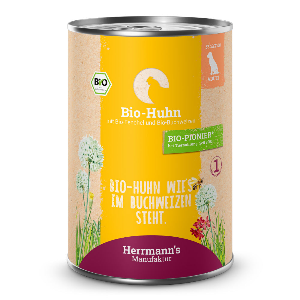 Herrmann's - Bio Huhn mit Fenchel und Buchweizen