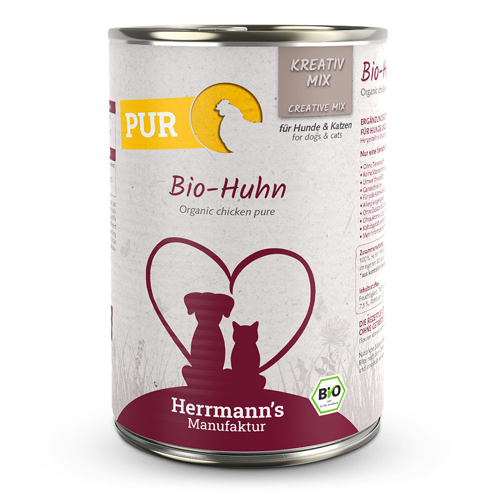 Herrmann's - Bio Huhn Reinfleisch 400g
