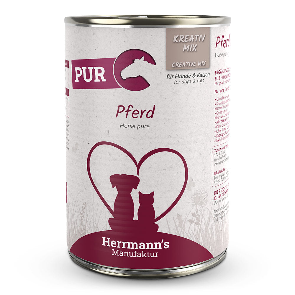 Herrmann's - Pferd Reinfleisch 400g