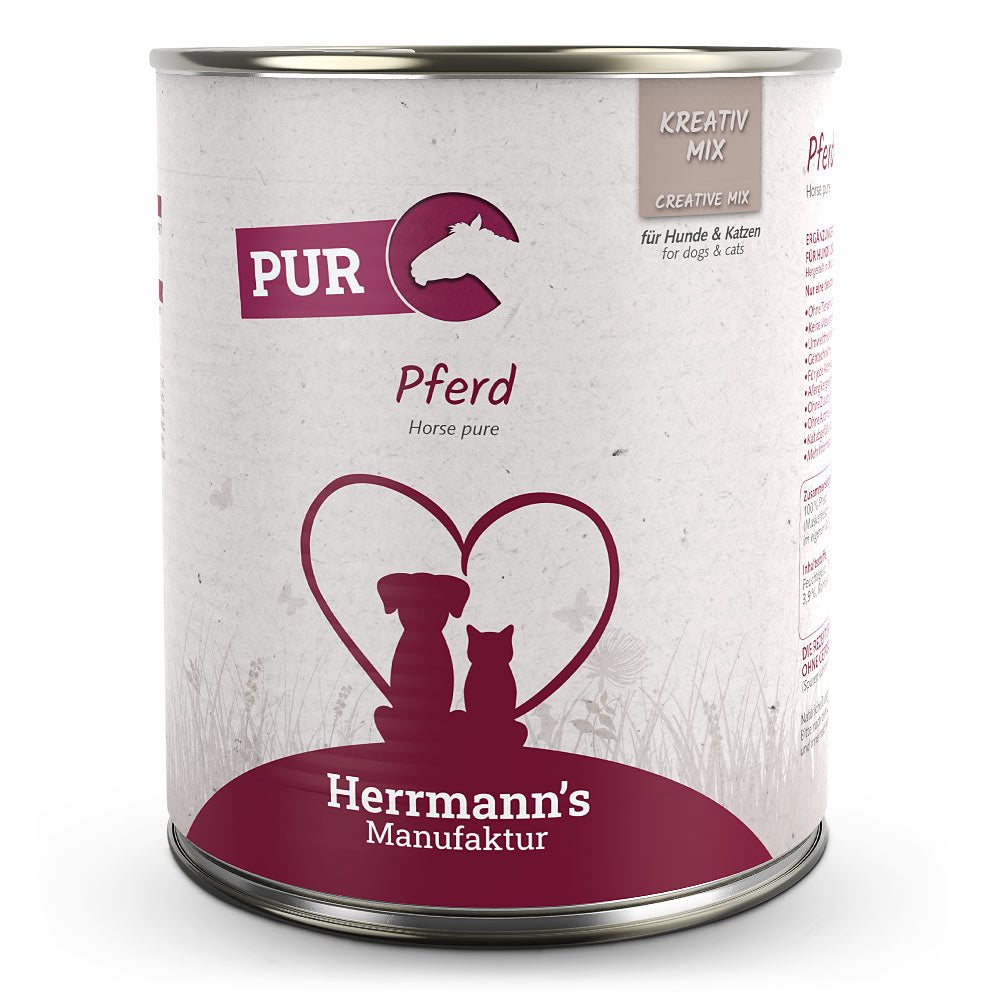 Herrmann's - Pferd Reinfleisch 800g