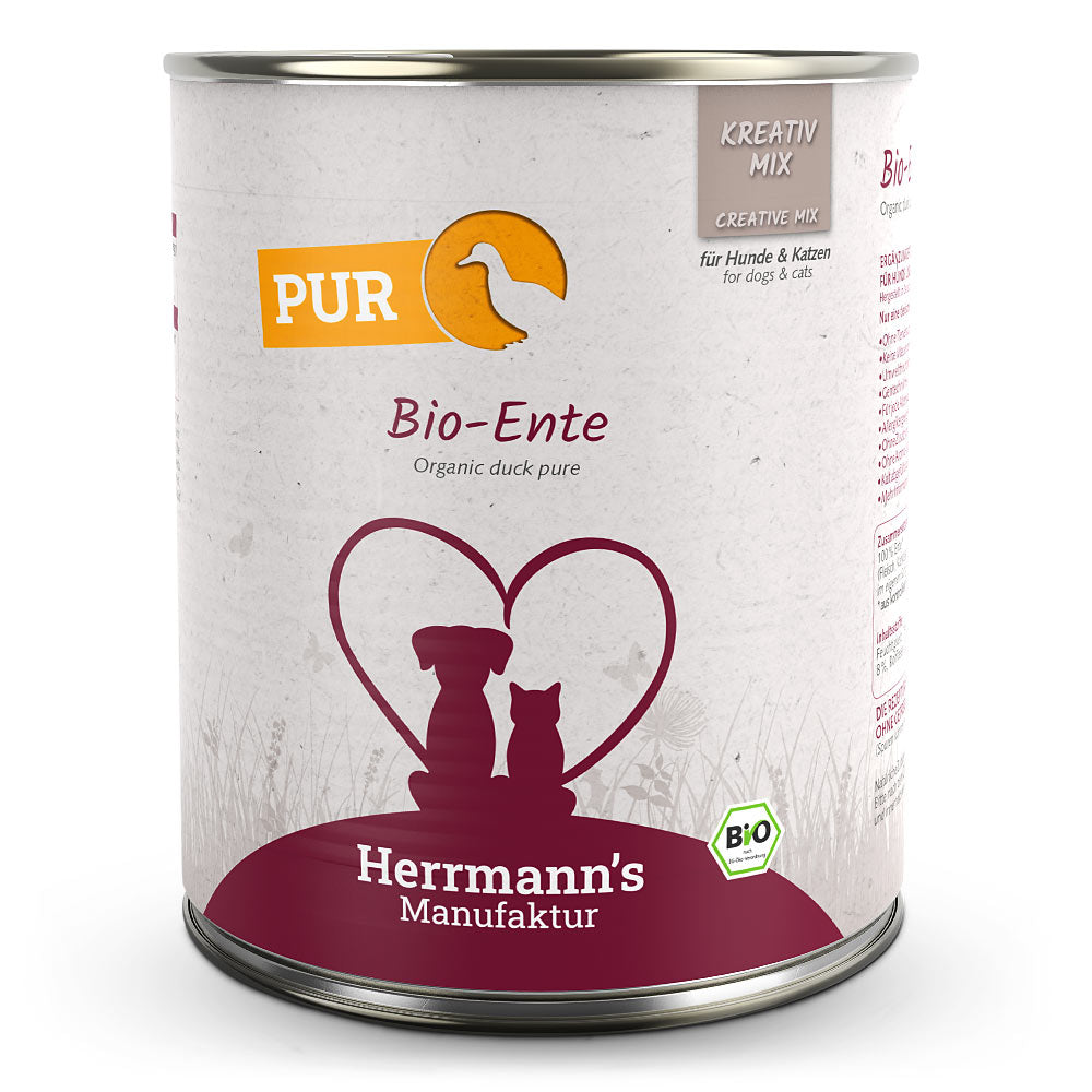 Herrmann's - Bio Ente Reinfleisch 800g