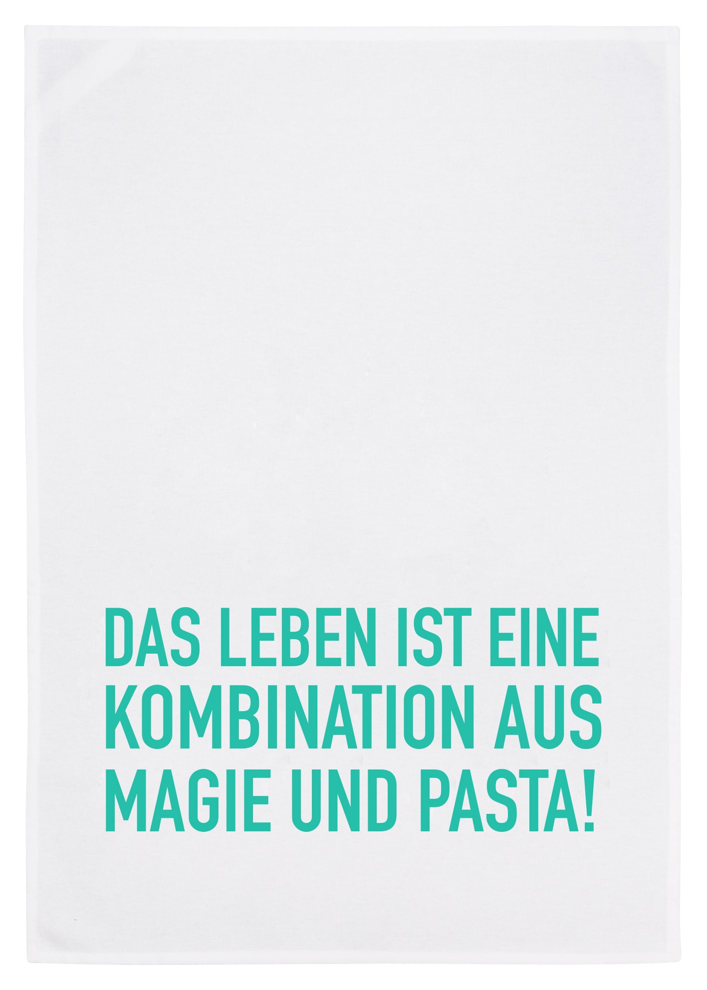 Geschirrtuch - Pasta und Magie