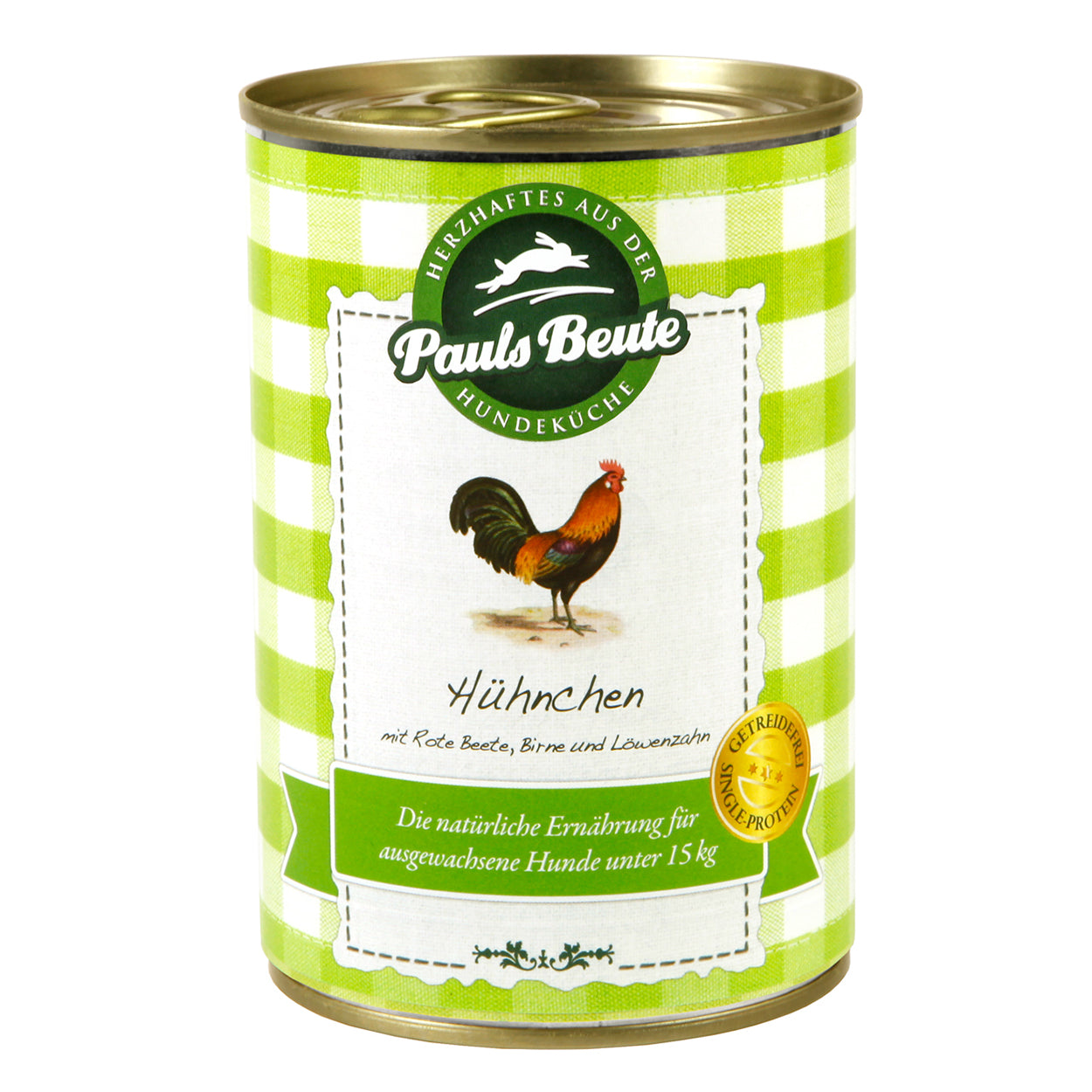 Pauls Beute - "Hühnchen getreidefrei - mit Roter Beete, Birne & Löwenzahn" 400g