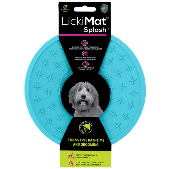 LickiMat - SPLASH "türkis" ø 16cm