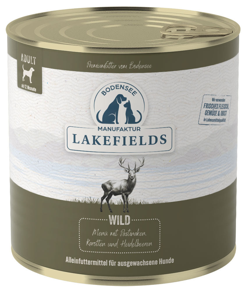 Lakefields - "Wild - mit Pastinaken, Karotten und Heidelbeeren"