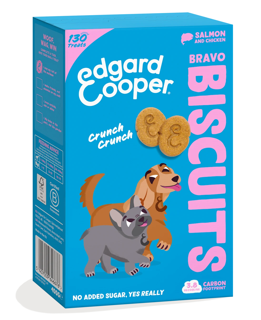 Edgard & Cooper - Biscuits "Lachs und Huhn" 400g
