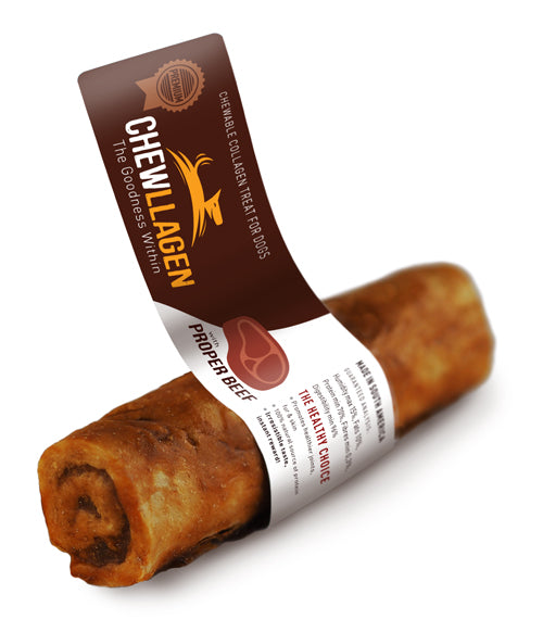 Chewllagen - Retriever Roll "Rind" ca. 13cm