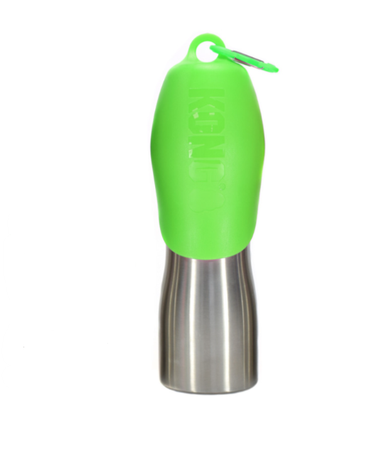Kong - Wasserflasche "H2O" 740ml in grün