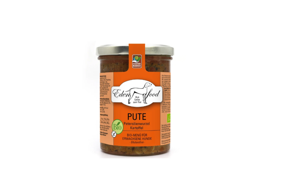 Edenfood - Hundemenü "Bio-Pute" 370g