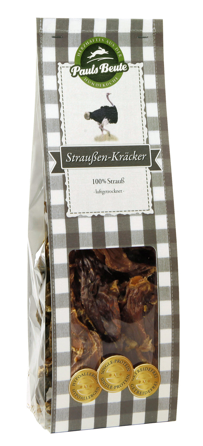 Pauls Beute "Straußen-Kräcker" 150g