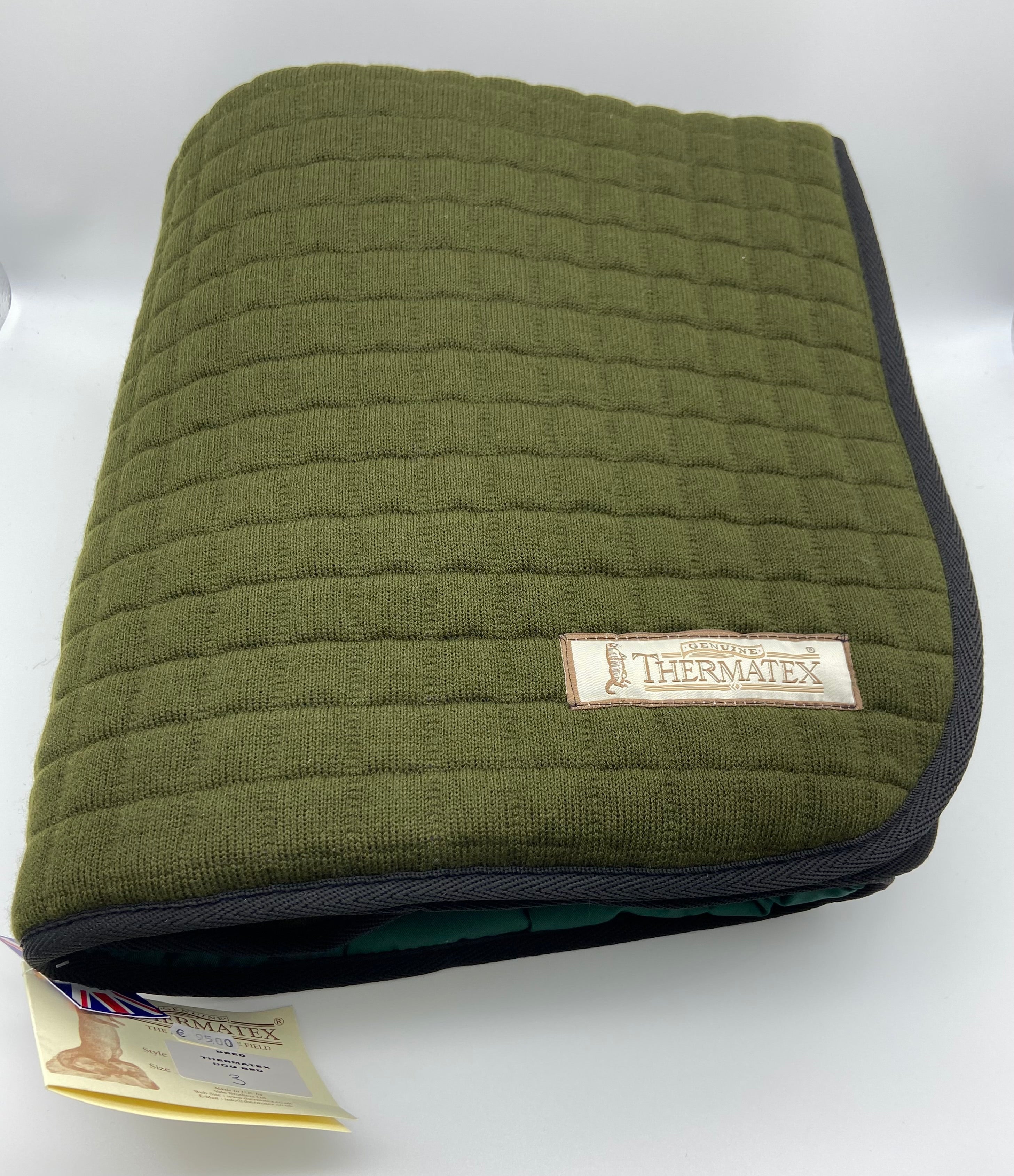 Thermatex - Robuste Decke aus England "olive" #5