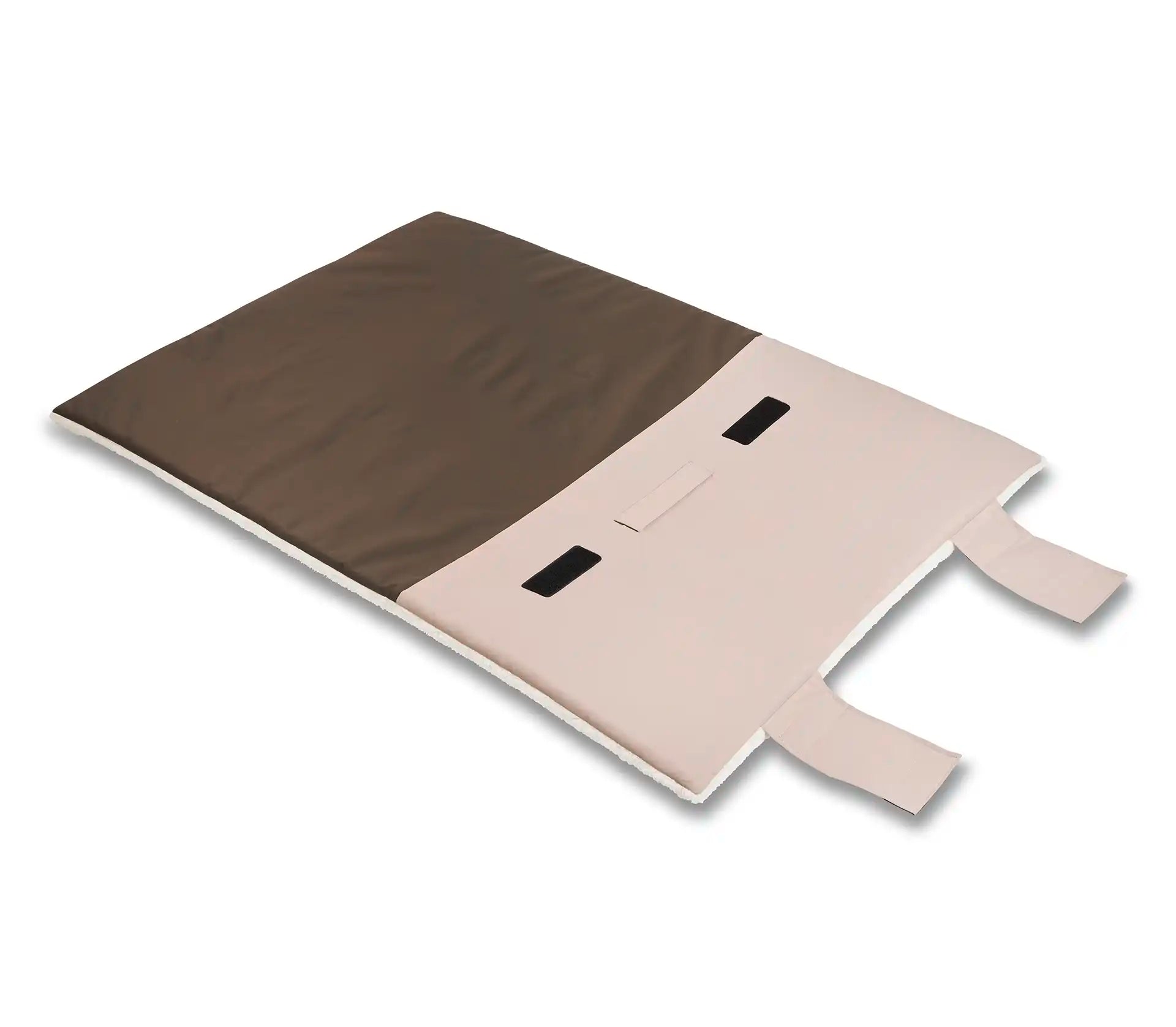 Wolters - Reisedecke "Upcycling Vagabund" champagner/trüffel