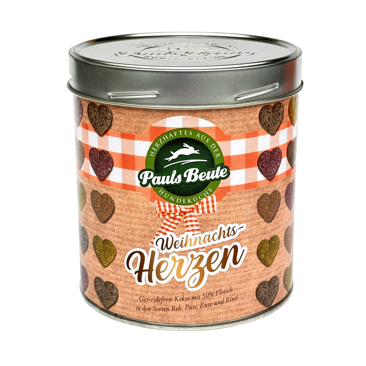 Pauls Beute - Weihnachtssnack "Herzen" 250g