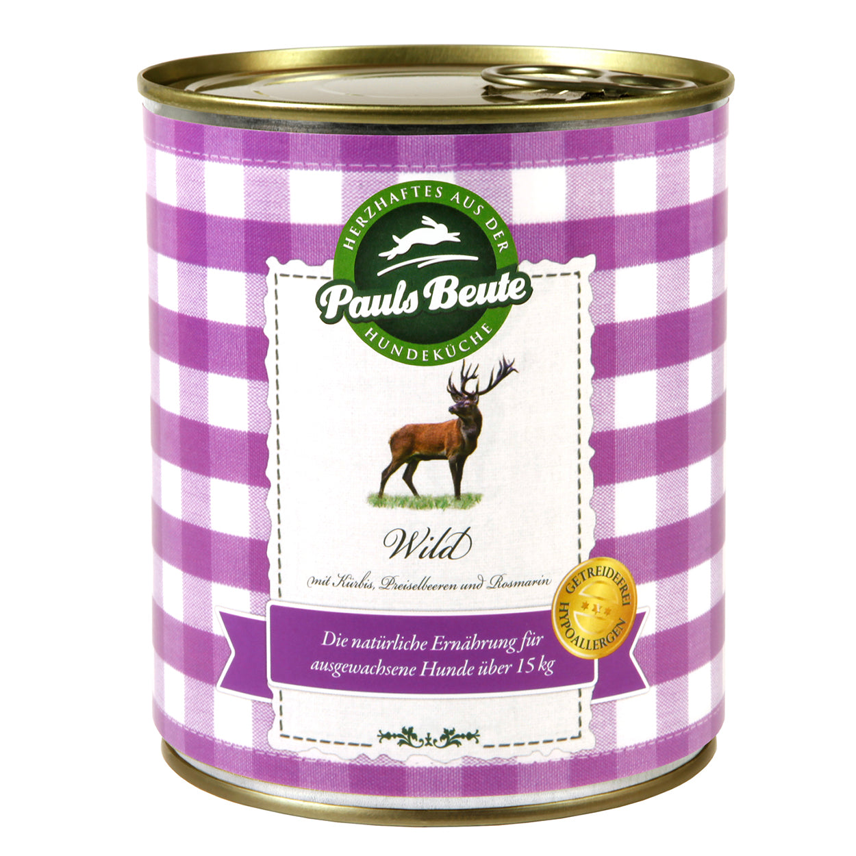 Pauls Beute - "Wild getreidefrei - mit Kürbis, Preiselbeeren & Rosmarin" 800g
