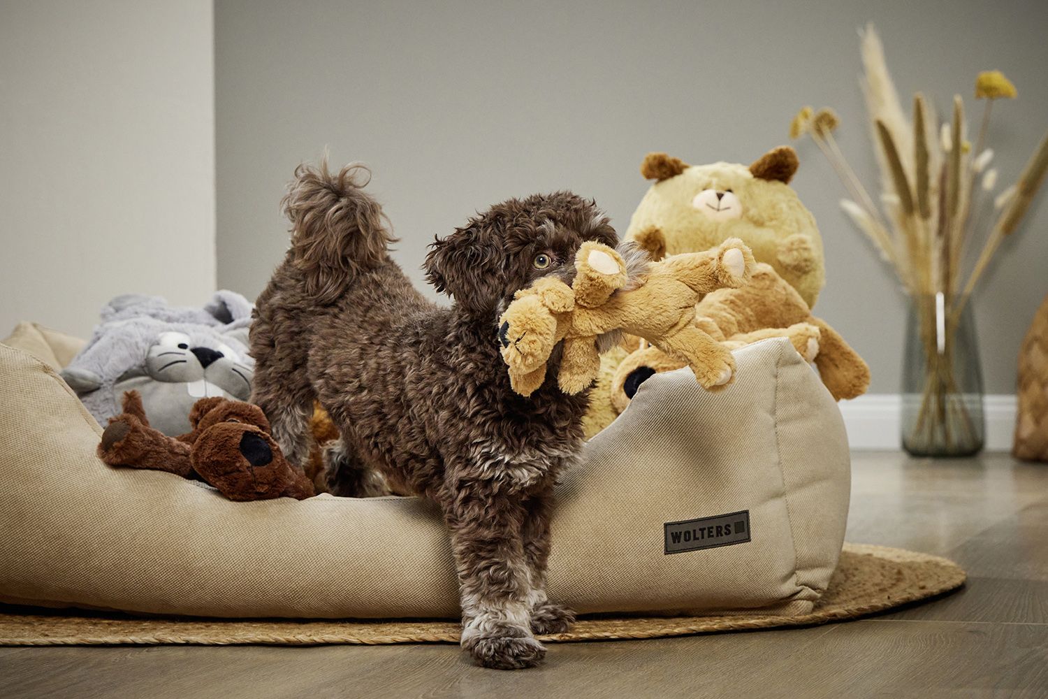 Wolters - Plüschhund "beige"