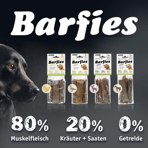 Anibio - Barfies "Entenstreifen" 120g